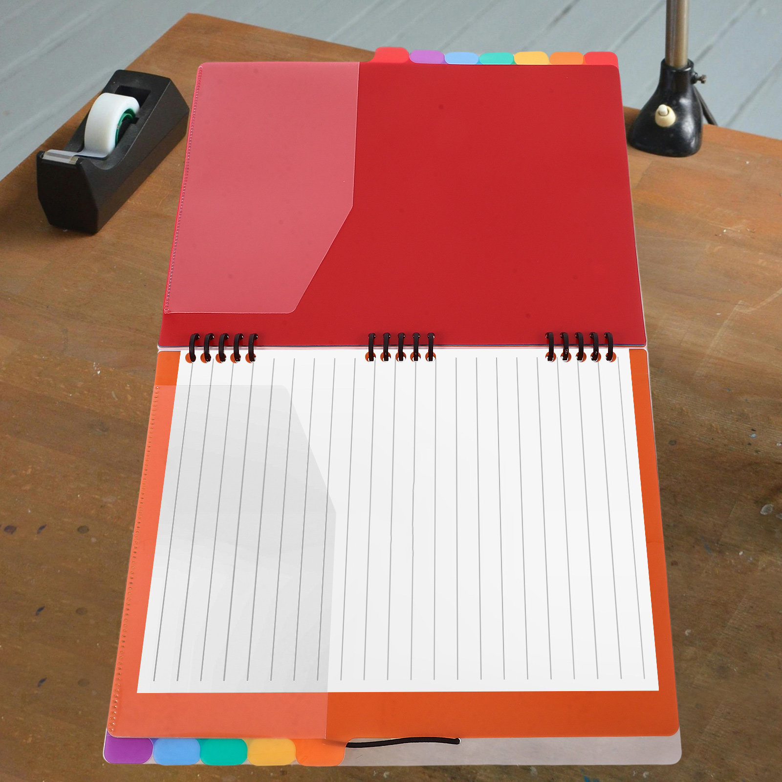 A4 Document Organizer File Bin - огляд і ціна Tab Divider A4