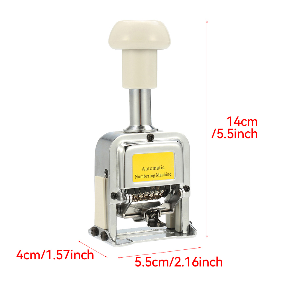 Number Machine 7 Position Auto - огляд і ціна Rubber Date Stamp