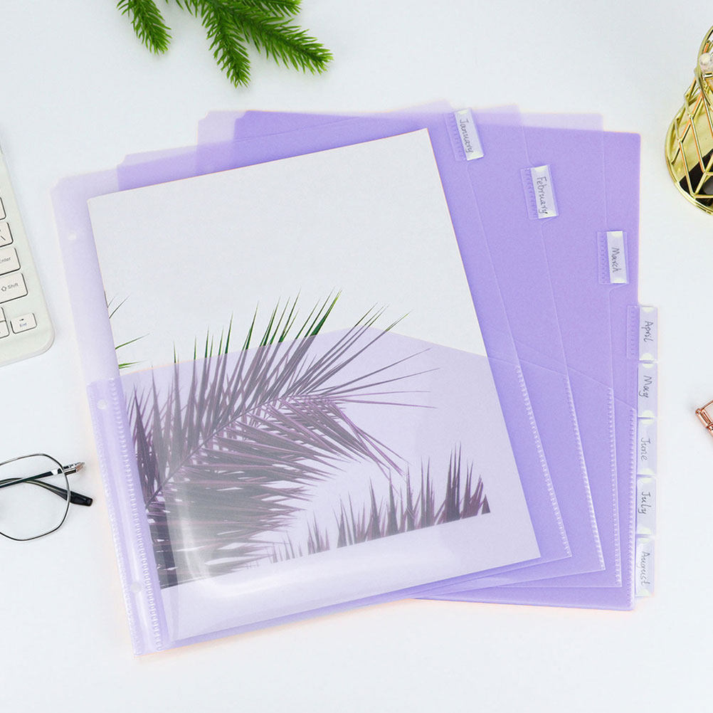 2Sets Binder Dividers A4 Plast - огляд і ціна Tab Divider A4