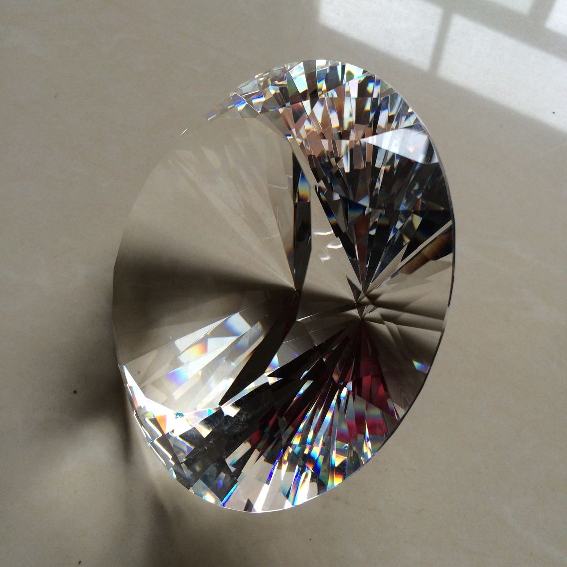 150mm Transparent Optical Crys - огляд і ціна Paper Weight Crystal