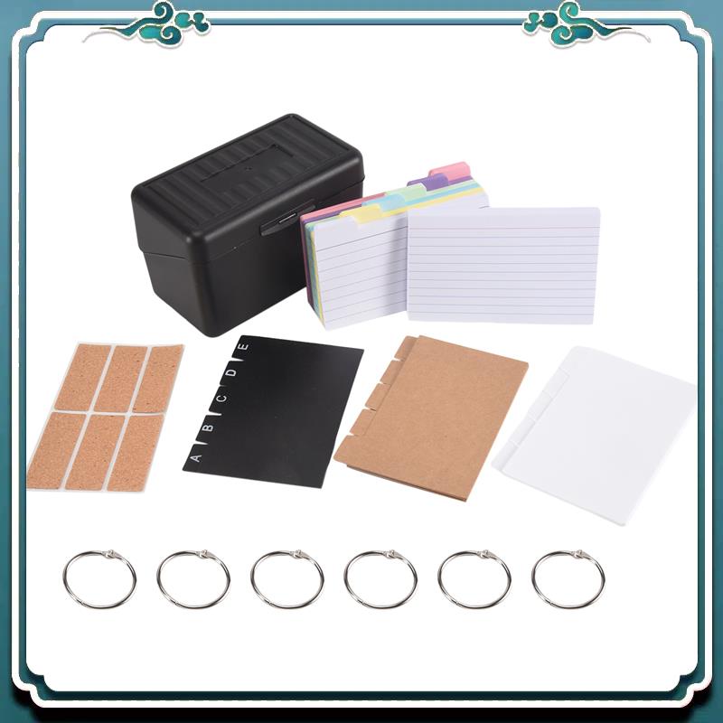 Index Card Holder Set,Index Bo - огляд і ціна Card Index Box
