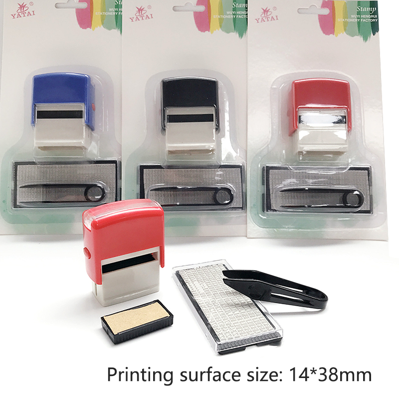 Rubber Stamp Kit DIY Custom Pe - огляд і ціна Rubber Date Stamp