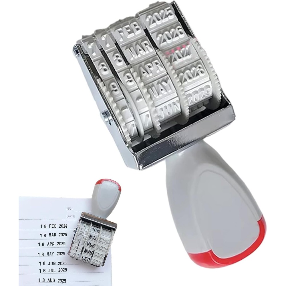 DIY Rotating Date & Number Rol - огляд і ціна Rubber Date Stamp