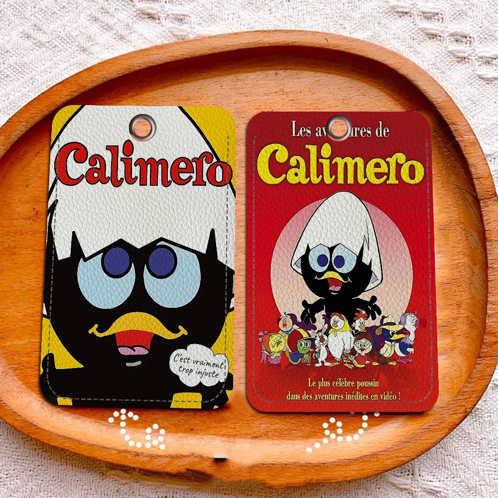 Cartoon C-Calimero 1Pc PU Leat - огляд і ціна Card Index Box