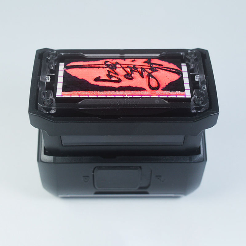 Rectangle Pattern Custom Self- - огляд і ціна Rubber Date Stamp