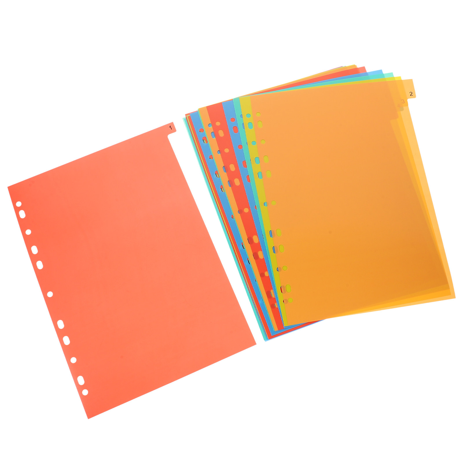 20Sheets A4 Plastic Binder Div - огляд і ціна Tab Divider A4