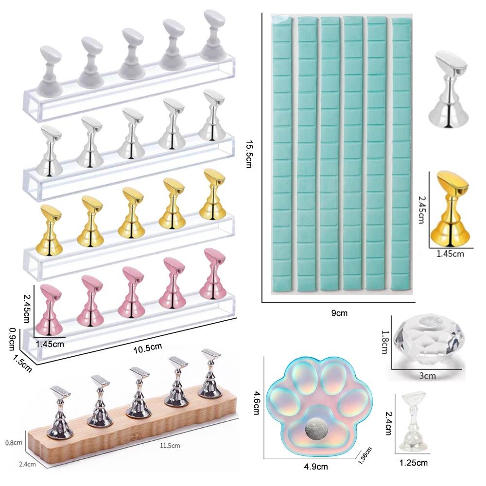 5PCS/Pack Chess Magnetic Nail  - огляд і ціна Gel Refill Pack