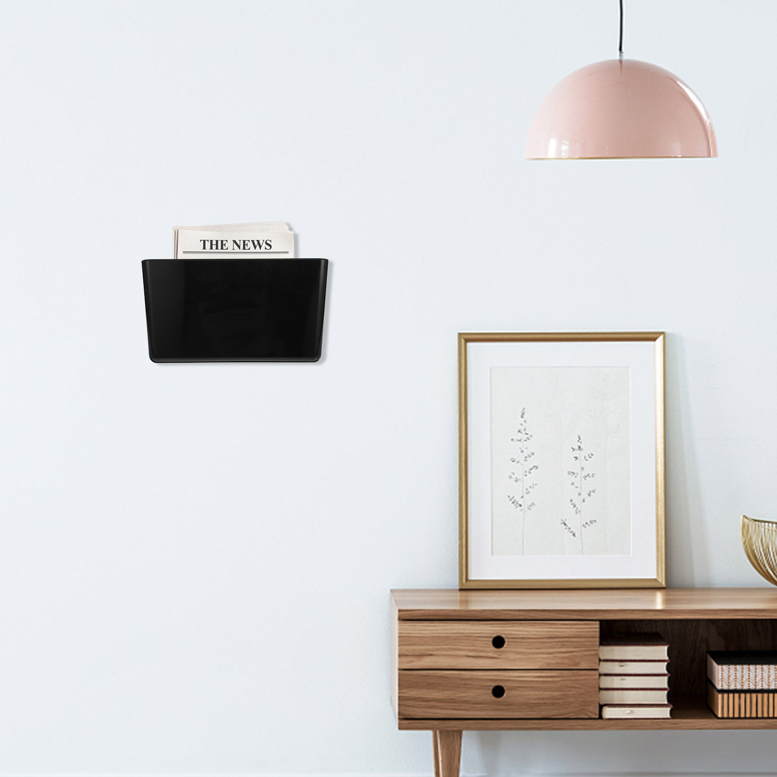 Wall Mount File Organizer Sing - огляд і ціна Magazine Holder Rack