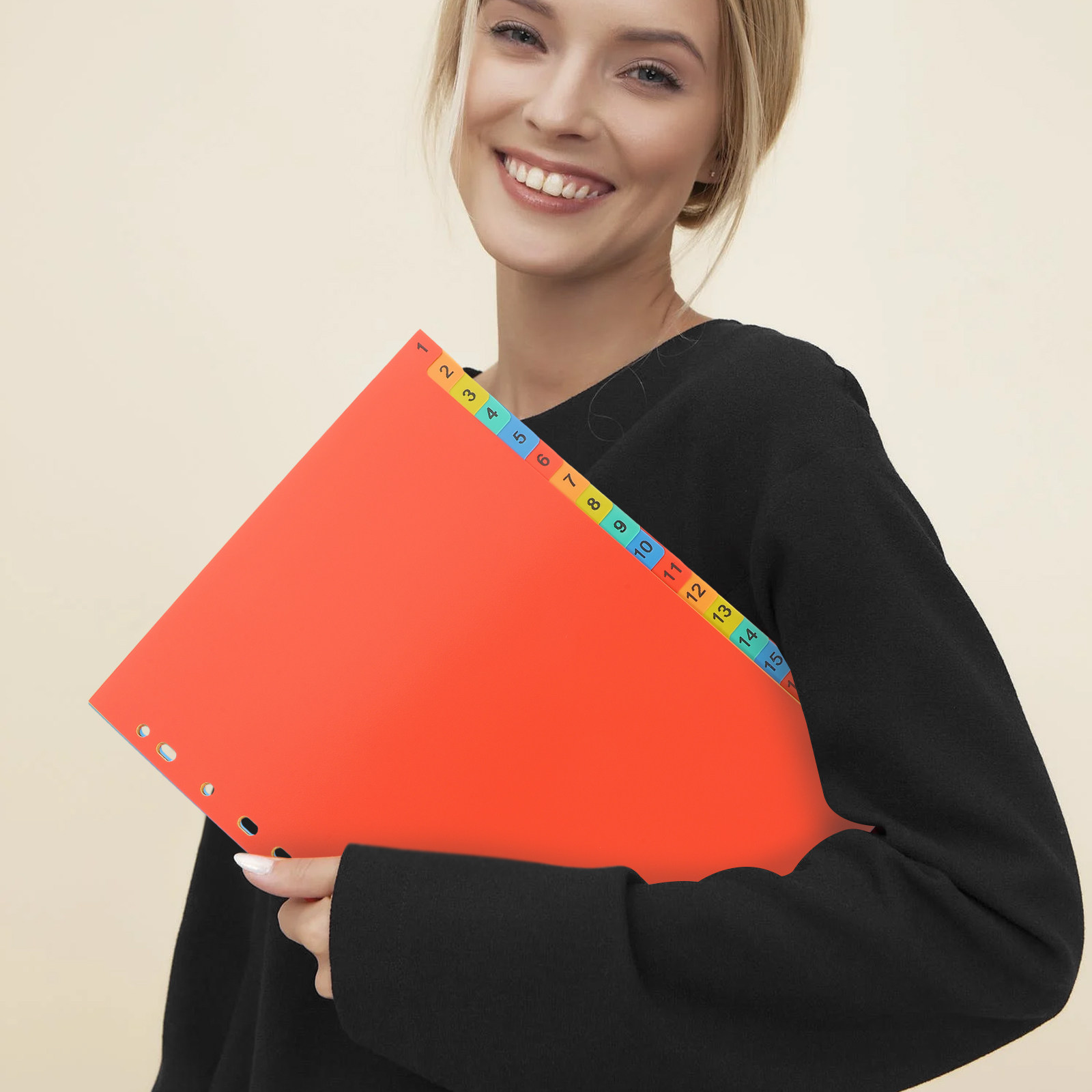 20Sheets A4 Tabbed Binder Divi - огляд і ціна Tab Divider A4