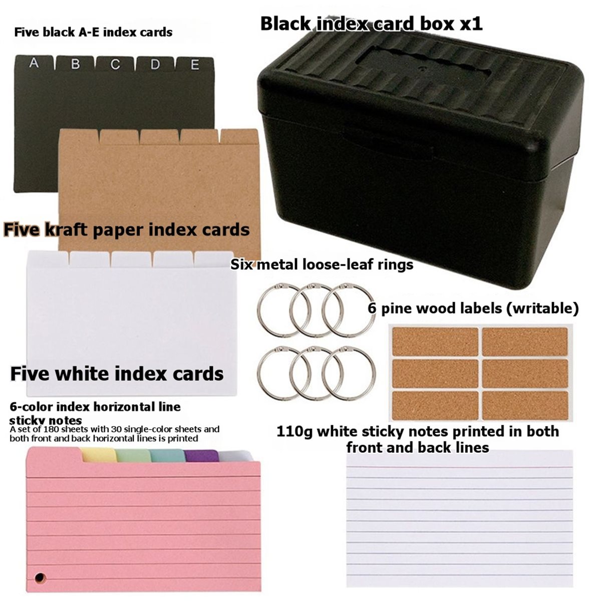 828 Mega Sale 3x 5 Index Card  - огляд і ціна Card Index Box