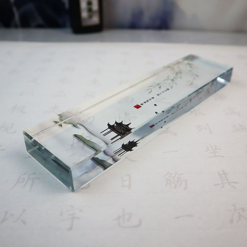 Glass Paperweight Traditional  - огляд і ціна Book Weight Glass