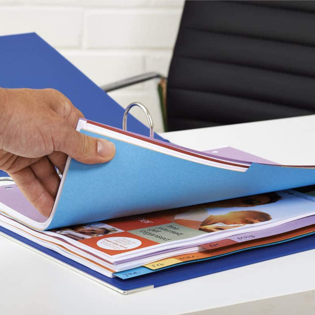 12Pcs Colored Tab Dividers A4  - огляд і ціна Tab Divider A4