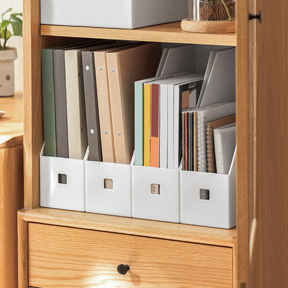 4Pcs Plastic File Organizer Bo - огляд і ціна Magazine Holder Rack
