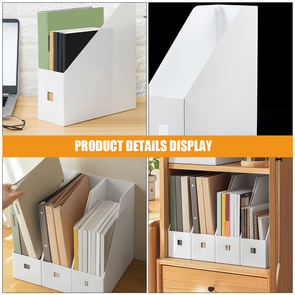 4Pcs Plastic File Organizer Bo - огляд і ціна Magazine Holder Rack