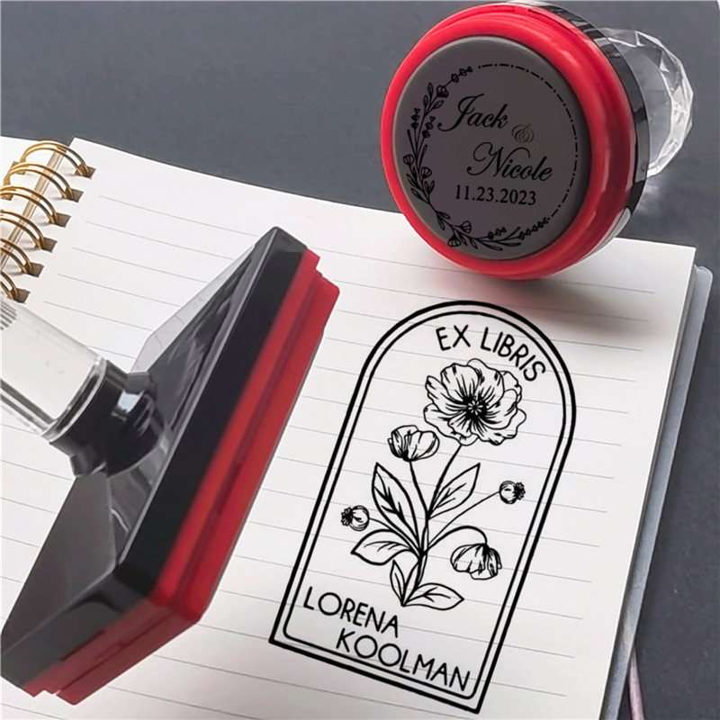 Personalized Logo Self Inking  - огляд і ціна Rubber Date Stamp